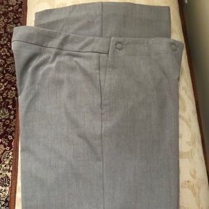 INC International Concepts Light Gray Wide Leg Pants